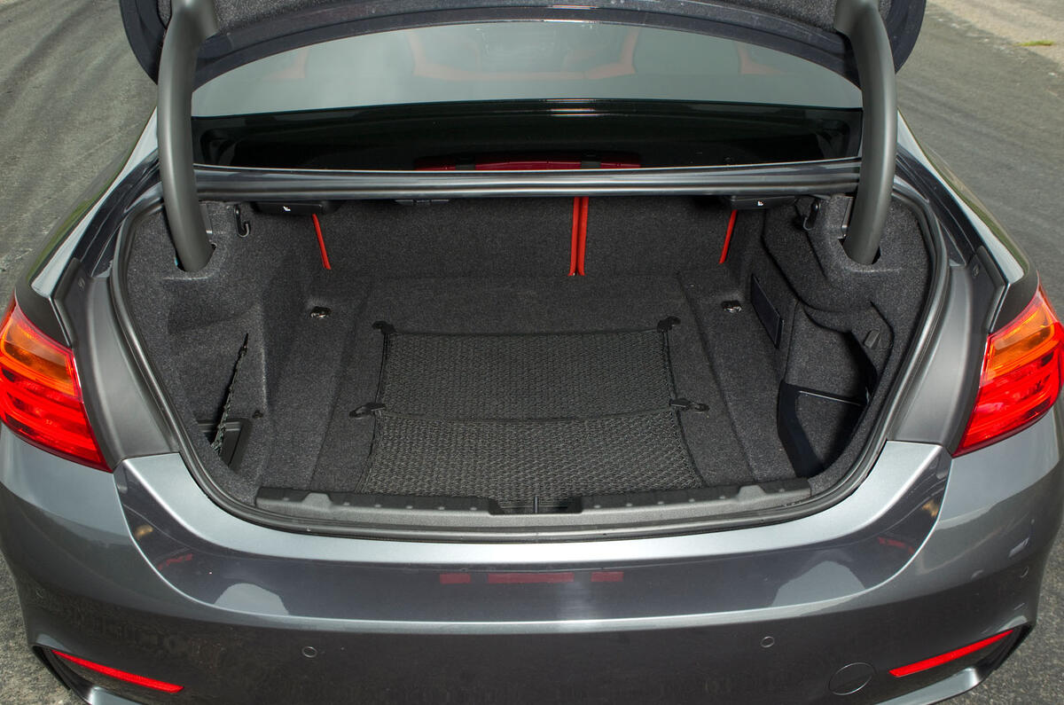 BMW M4 boot space