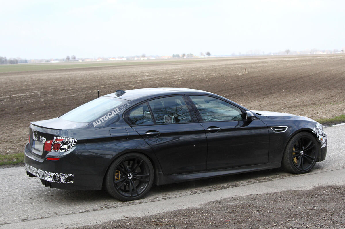 no title 2014 BMW M5 spied for the first time