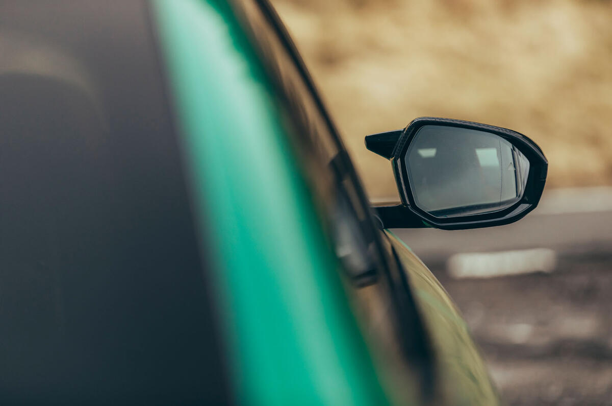 BMW M5 review 2025 009 mirror