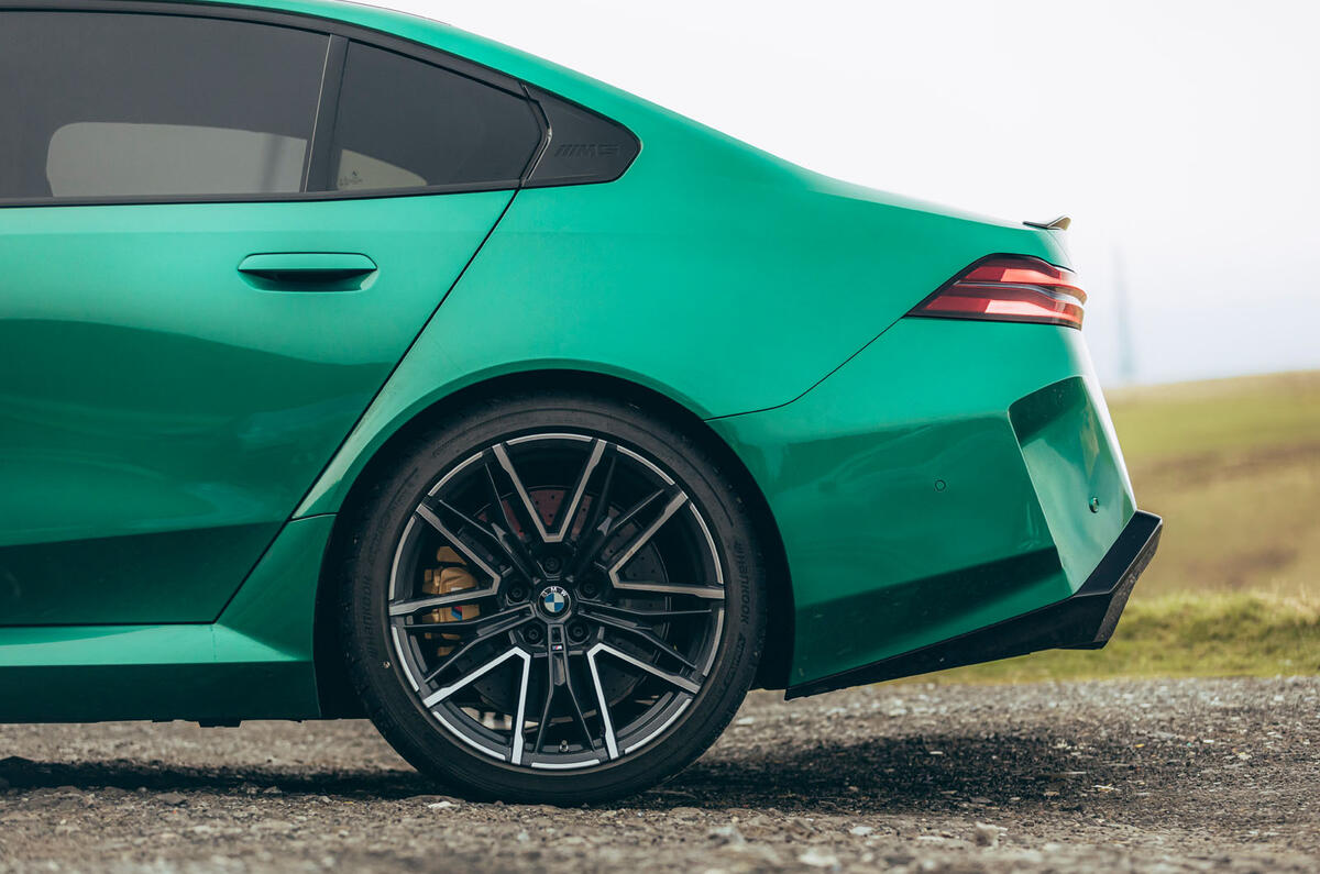 BMW M5 review 2025 010 surfacing