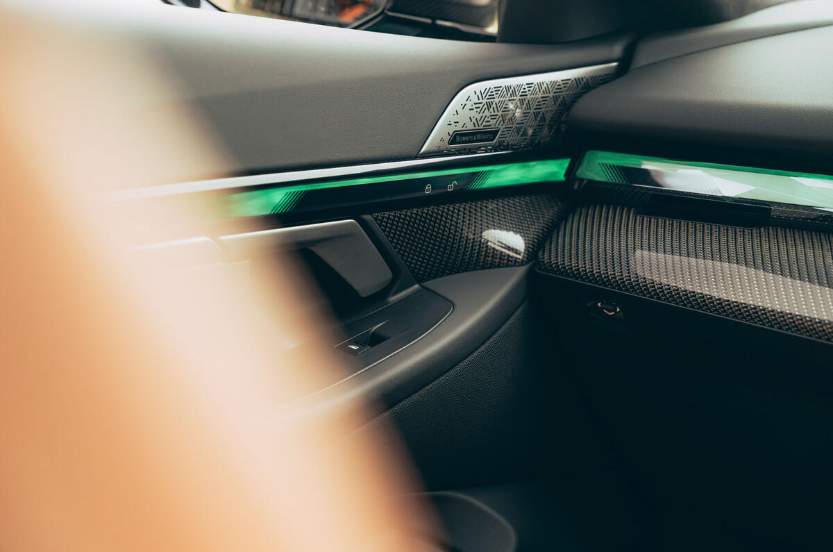 BMW M5 review 2025 019 trim