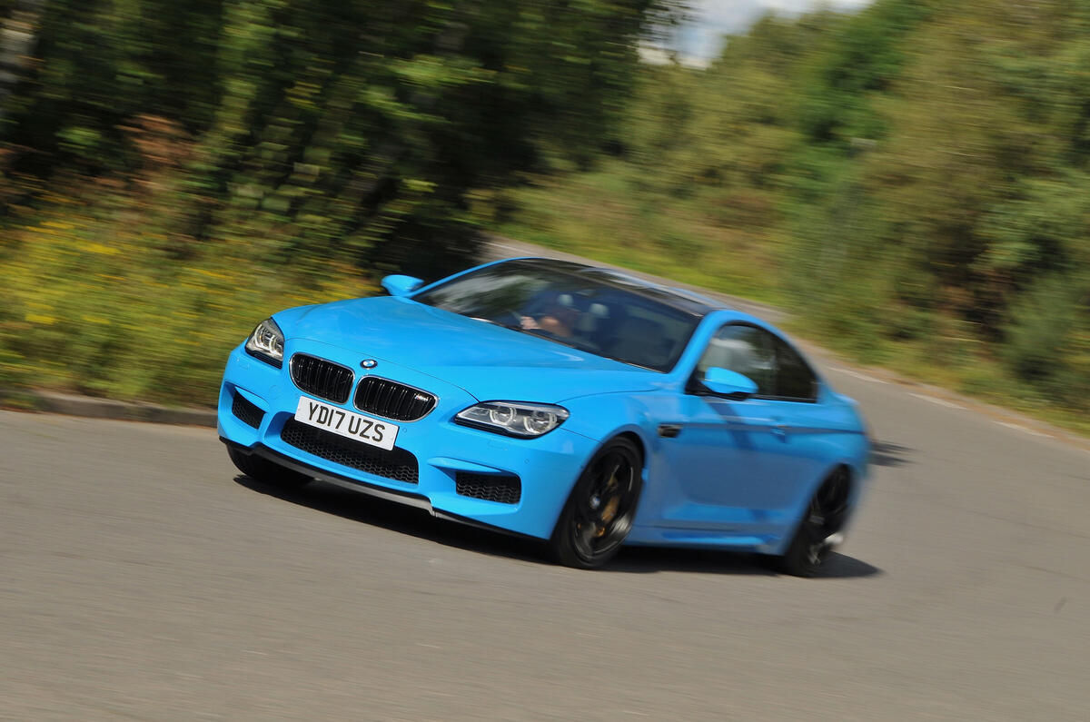 BMW M6 cornering