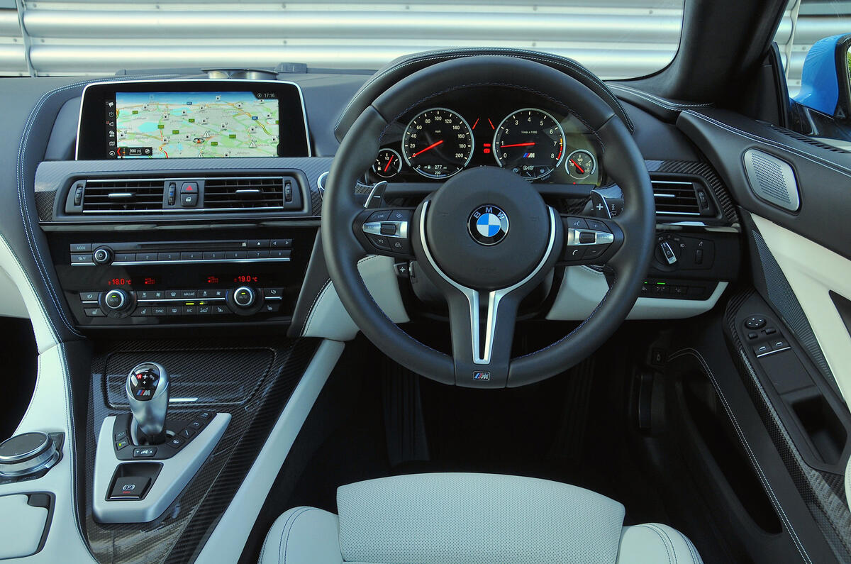 BMW M6 dashboard