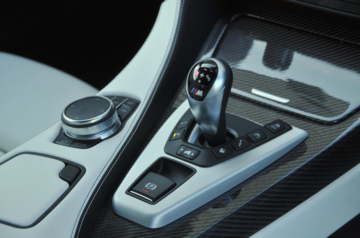 BMW M6 DCT gearbox