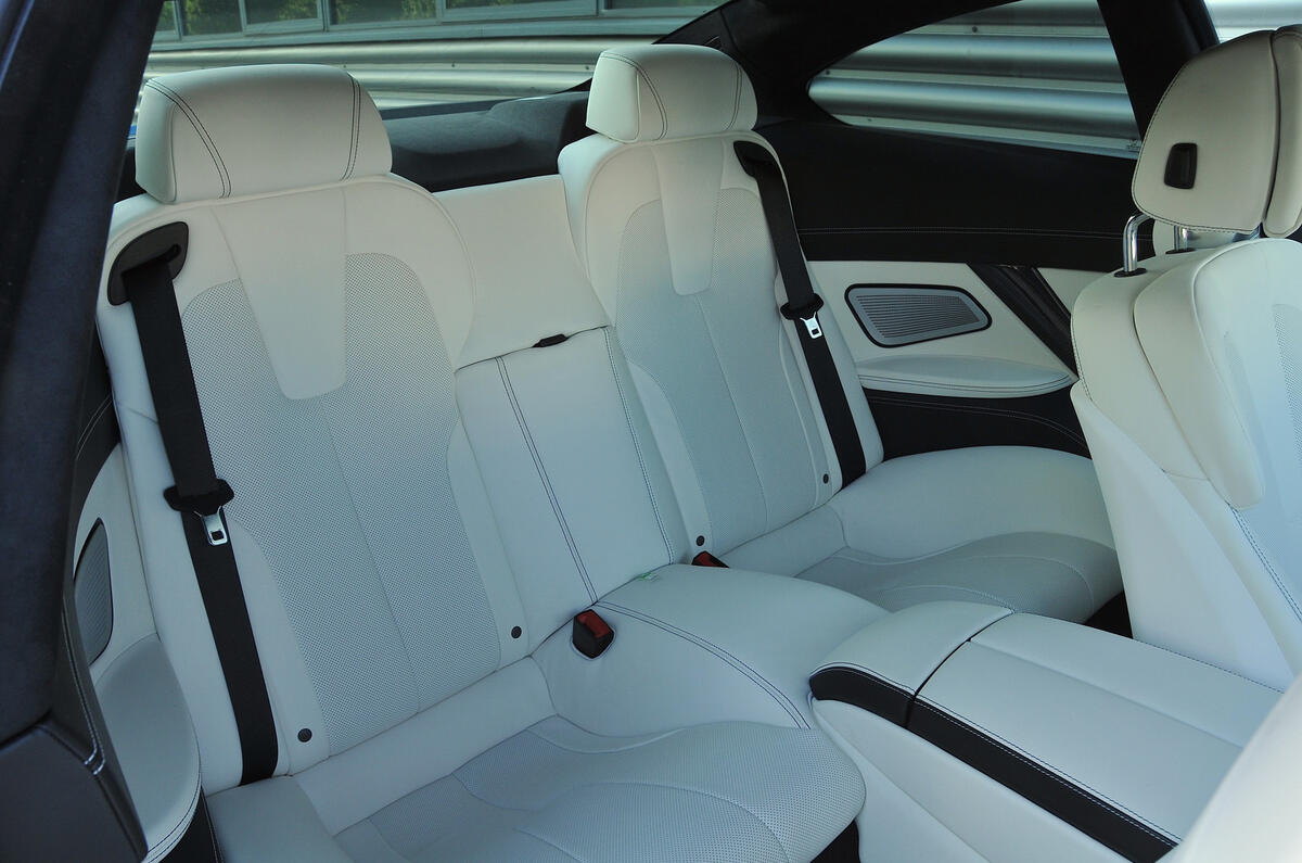 BMW M6 rear seats
