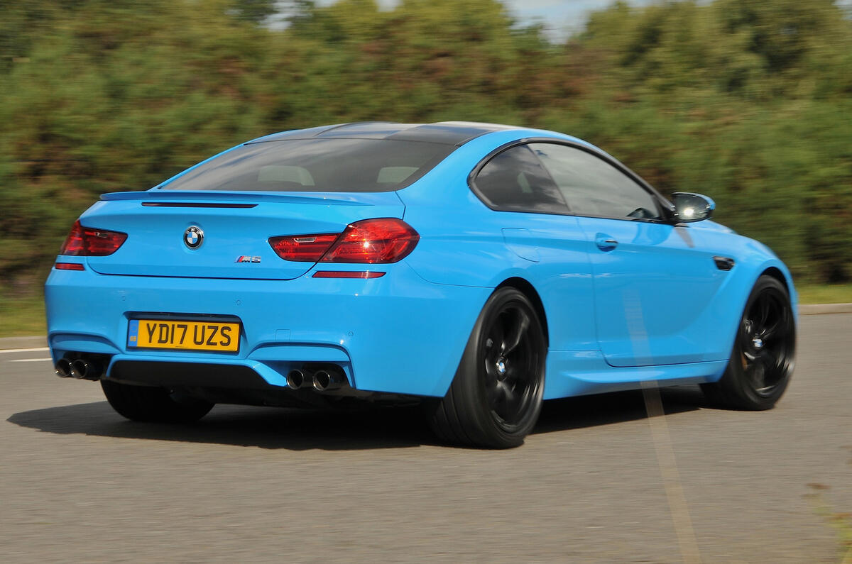 BMW M6 rear
