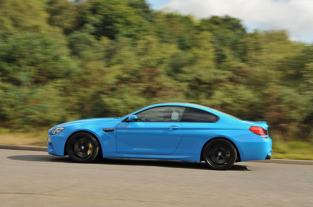 BMW M6 side profile