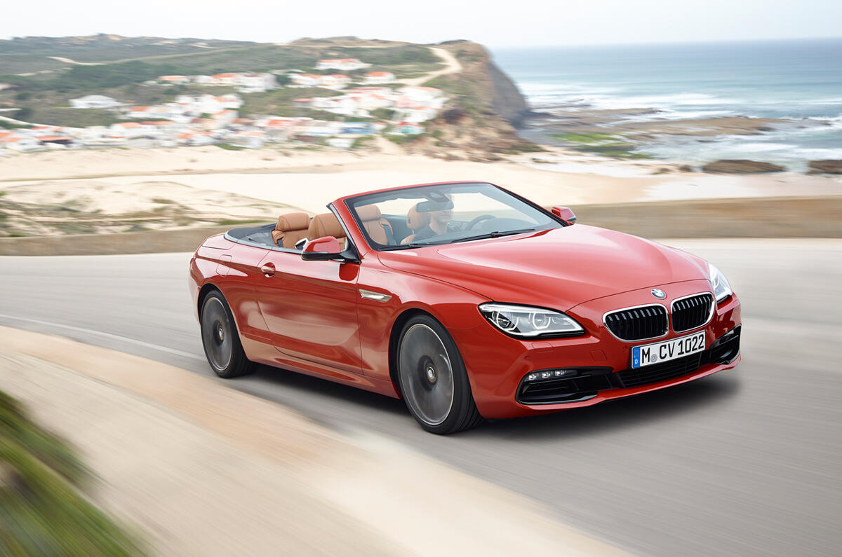 Facelifted BMW 6 series and M6 revealed