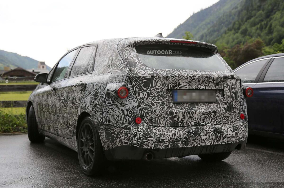 no title BMW 1-series GT - latest spy shots