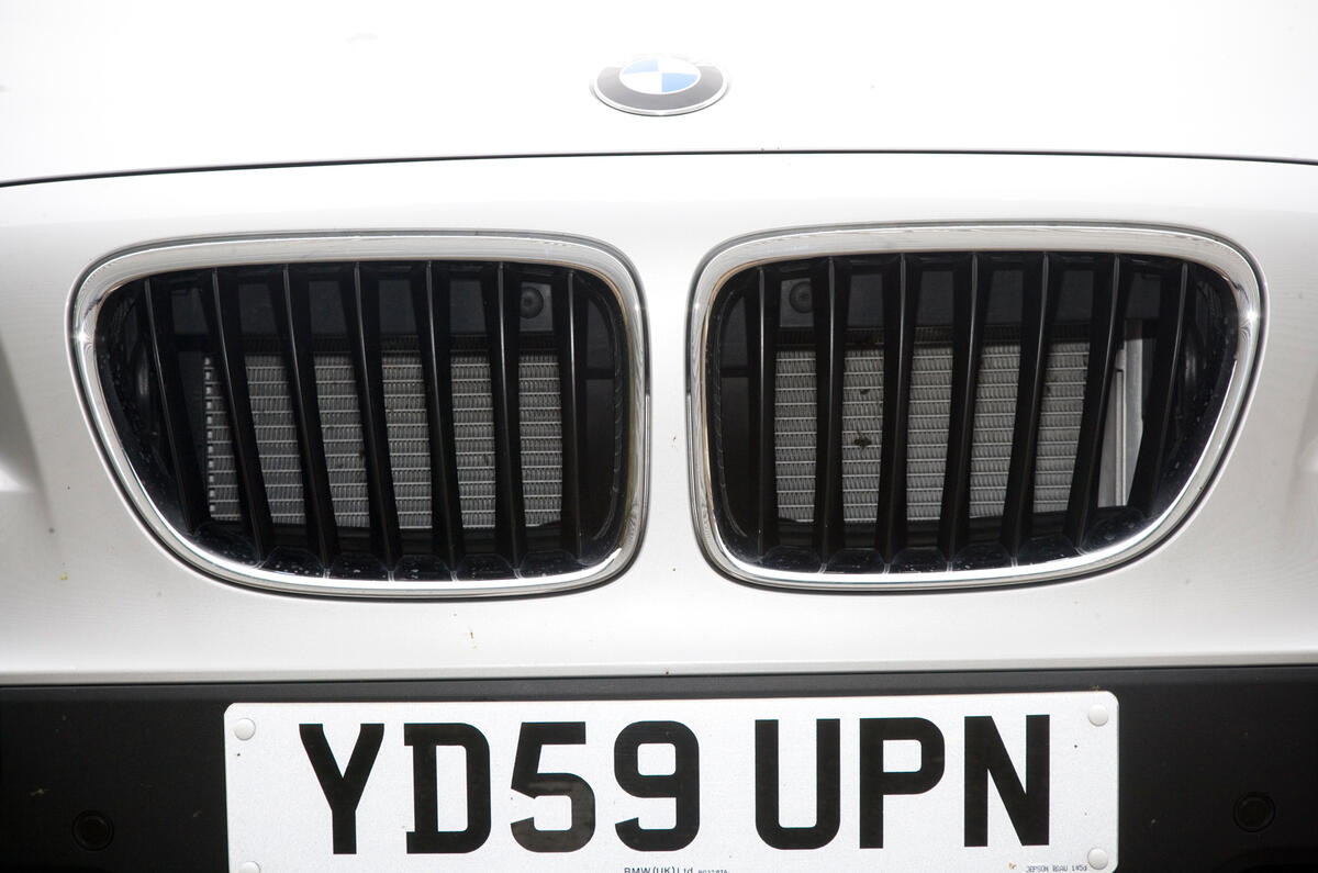 BMW X1 front kidney grilles