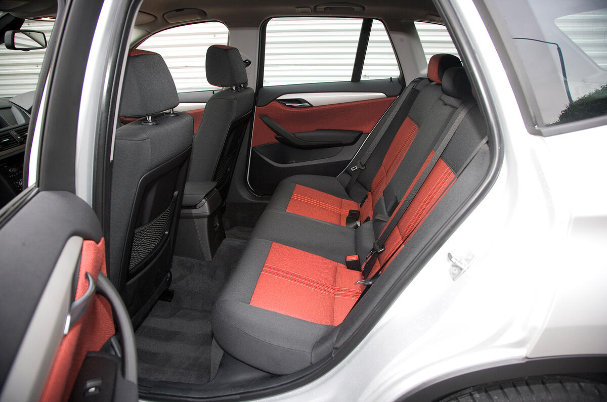 BMW X1 rear seats
