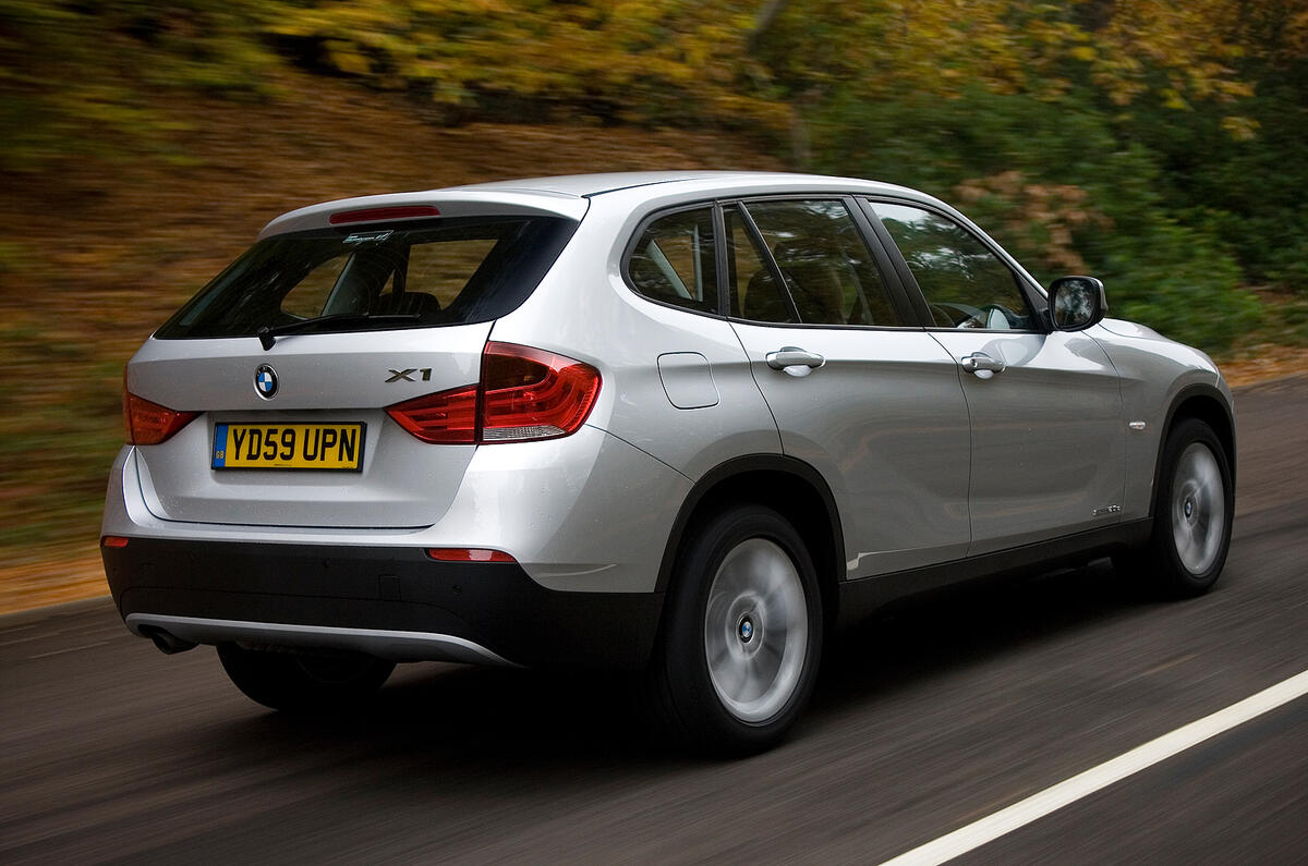 BMW X1 rear quarter