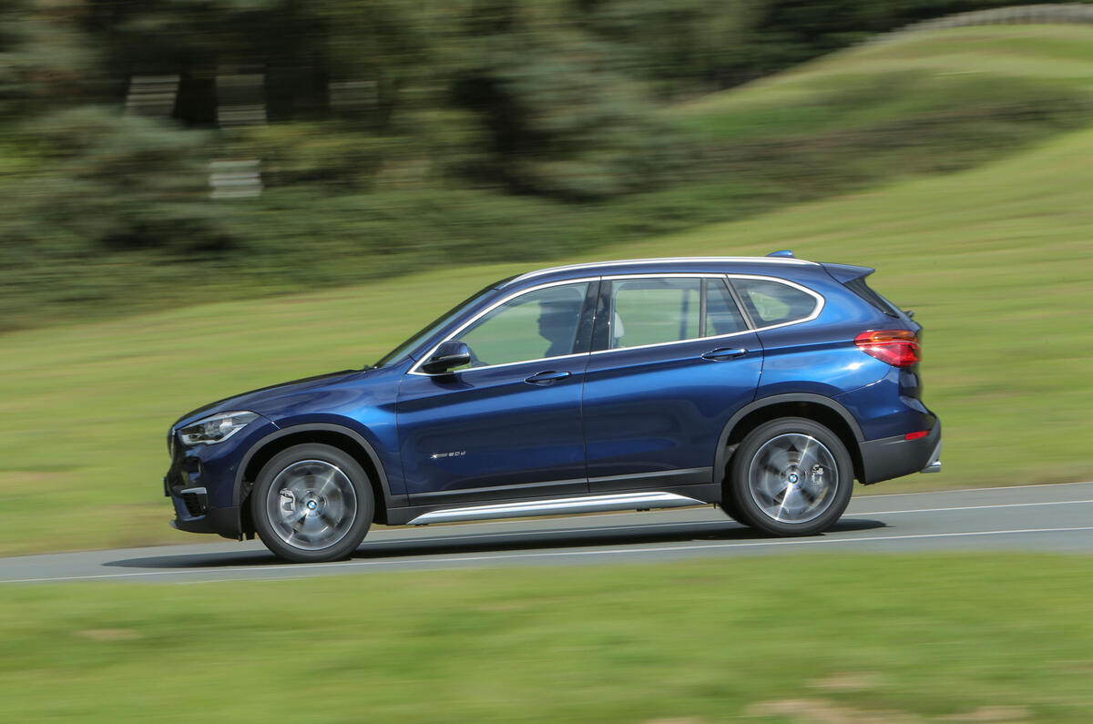 Le moteur diesel du BMW X1 continue de tourner longtemps après que les concurrents aient jeté l'éponge.