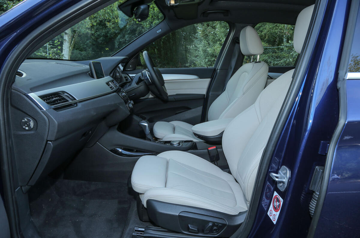 L'habitacle de la BMW X1