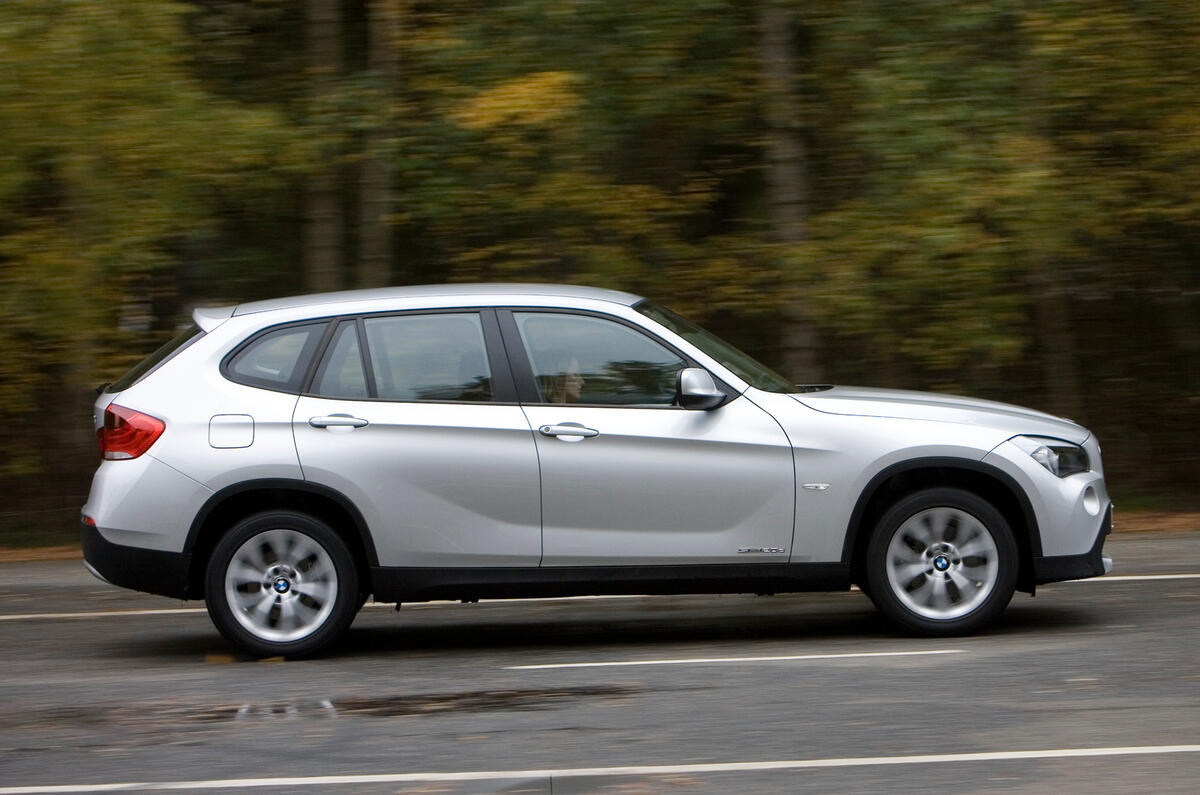 BMW X1 side profile