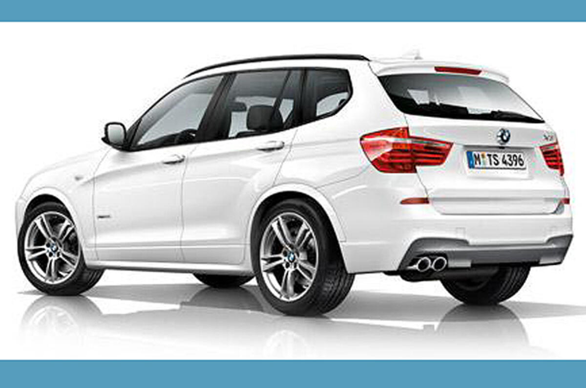 BMW X3 M Sport 'revealed'