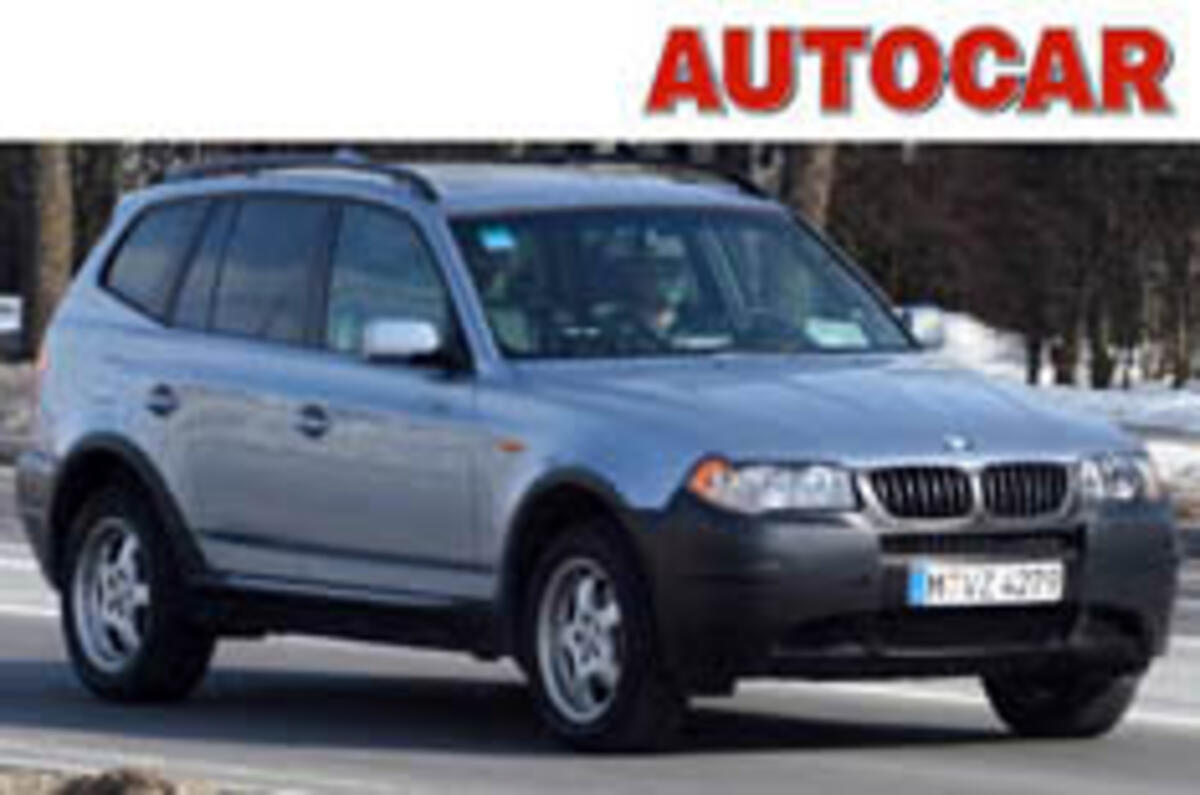 X3 in line for early facelift
