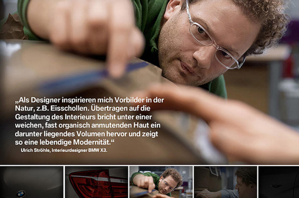 New BMW X3: first pics