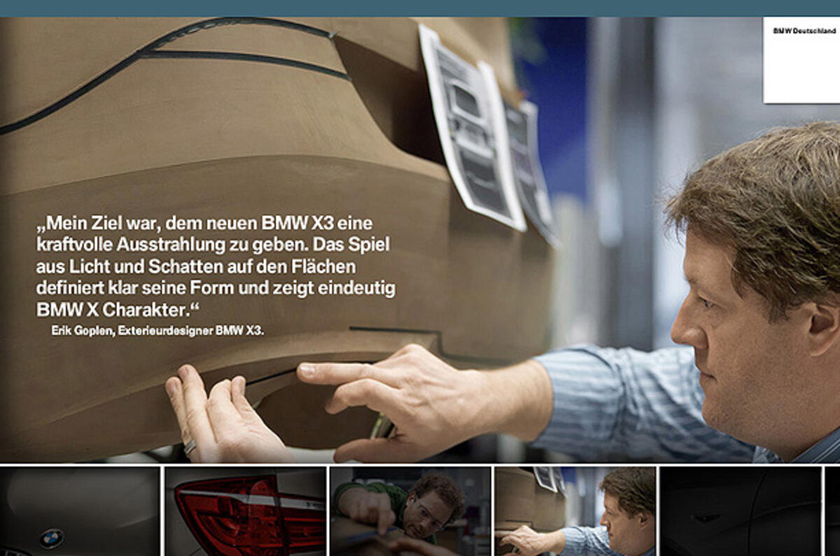 New BMW X3: first pics