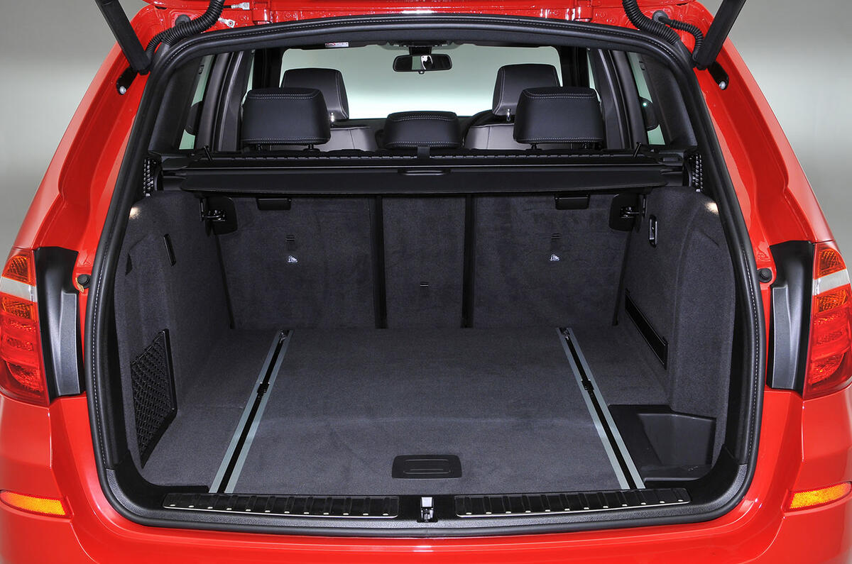 BMW X3 boot space