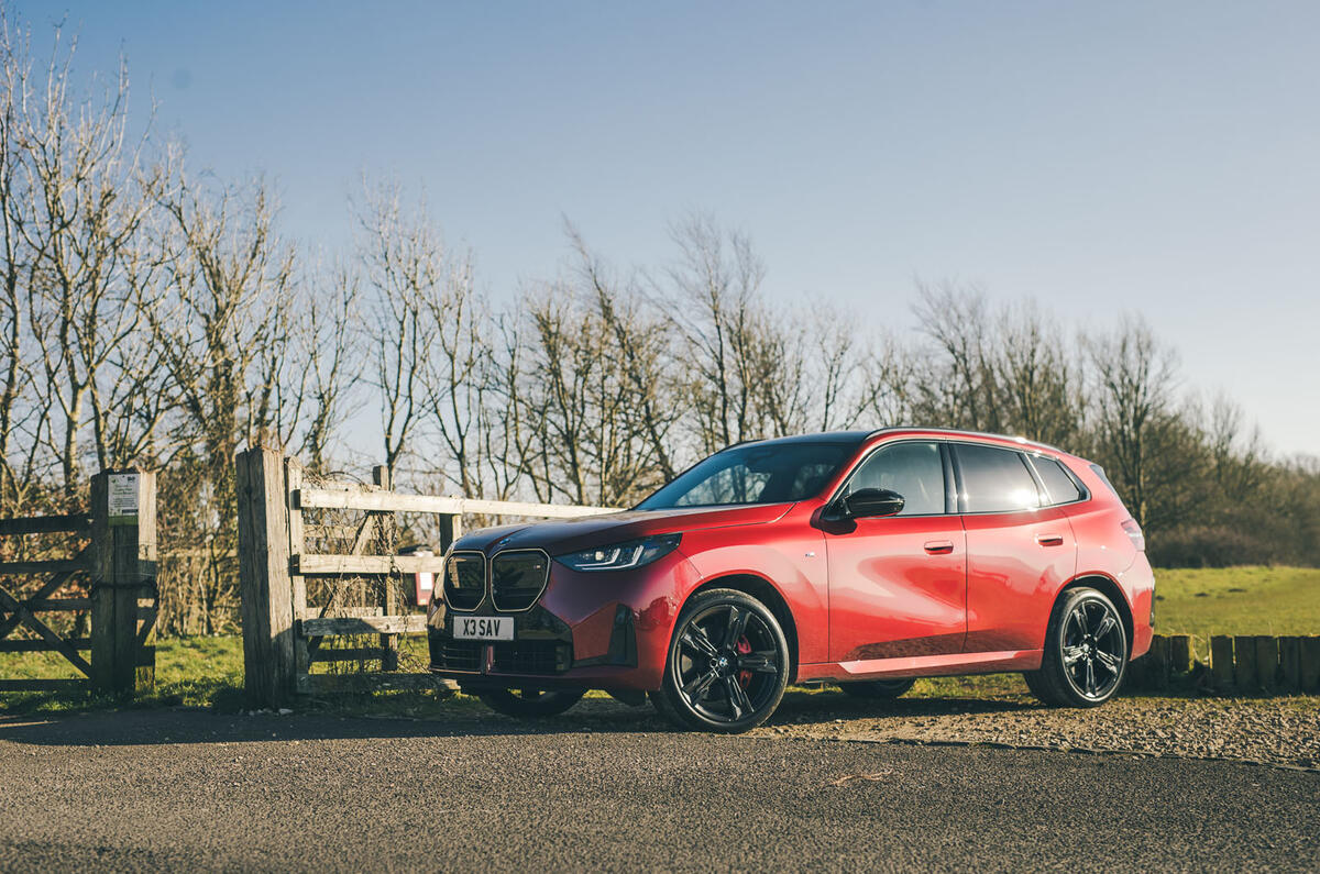 bmw x3 m50 2025 Review static 28
