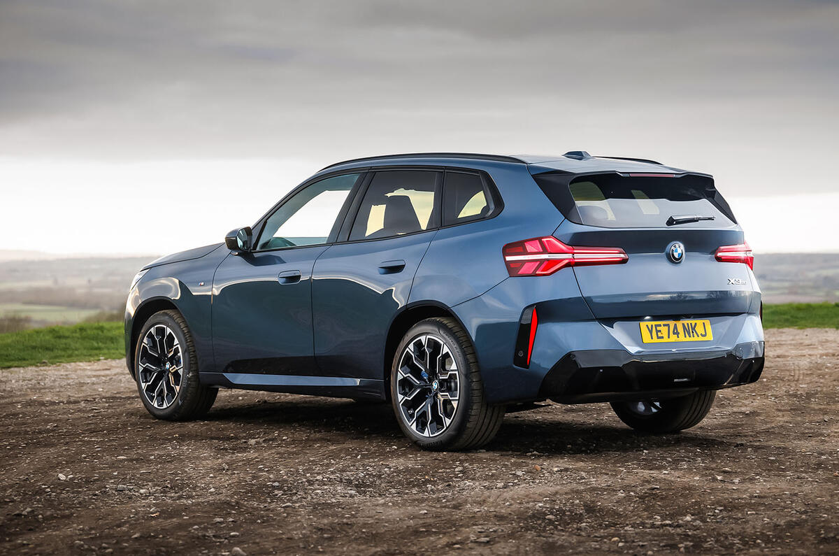 bmw x3 review 2024 23 rear static