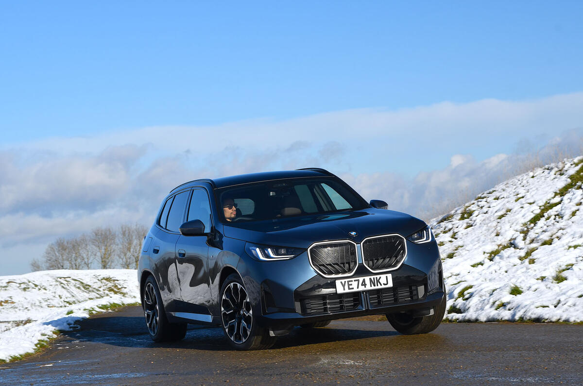 BMW X320 2024 Review front corner 6978