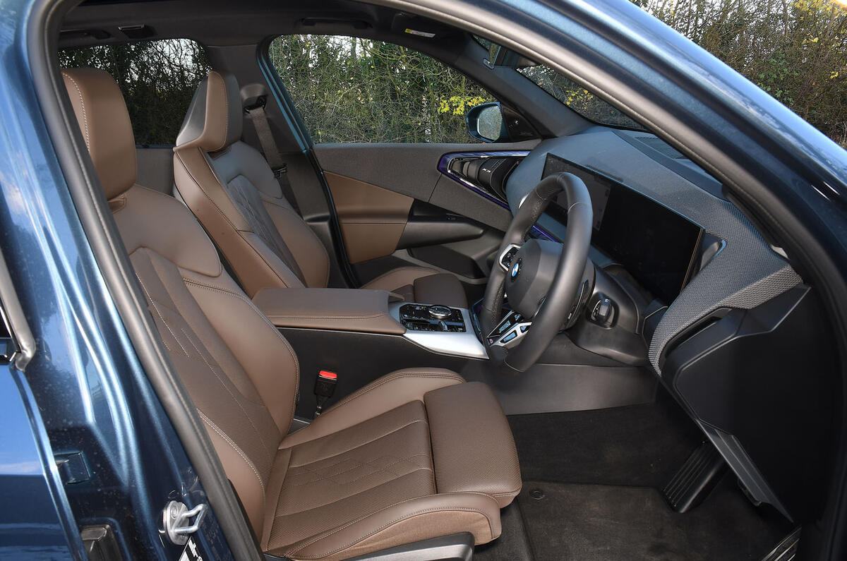 BMW X320 2024 Review front seats 6982