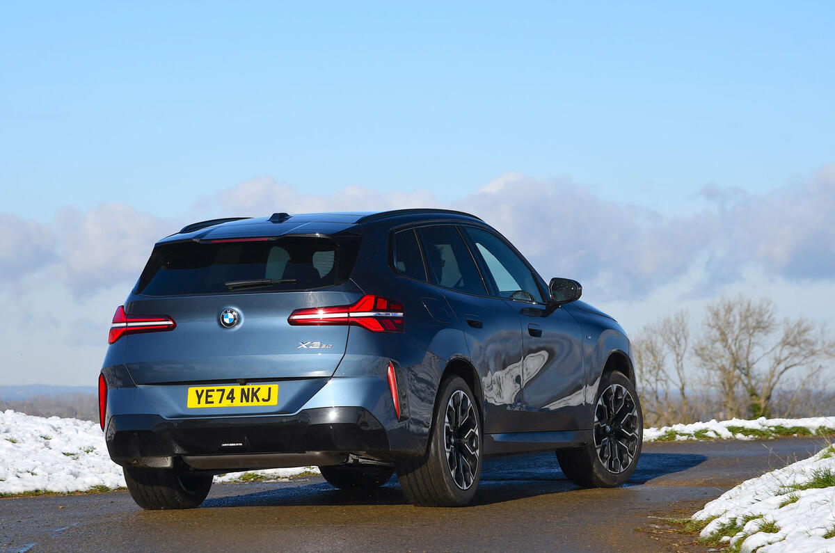 BMW X320 2024 Review rear corner 6979