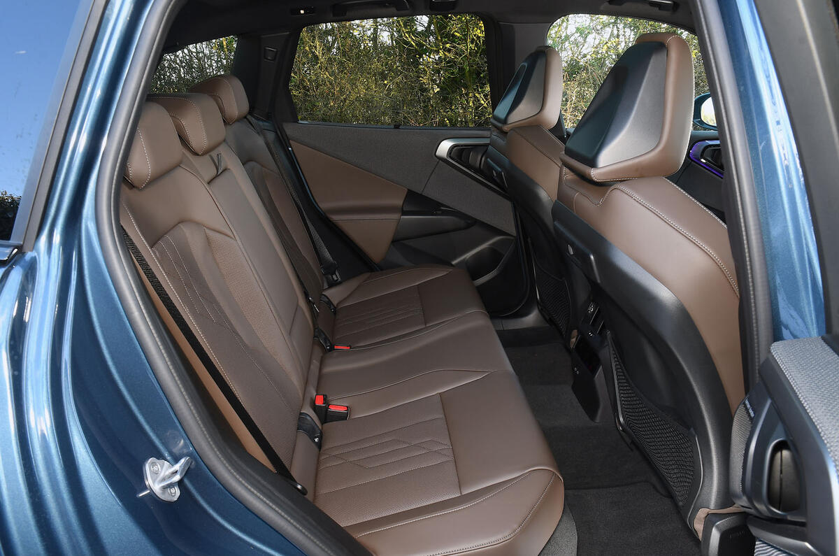 BMW X320 2024 Review rear seats 6983
