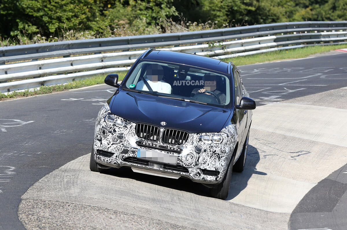 no title BMW X4 - latest spy pictures