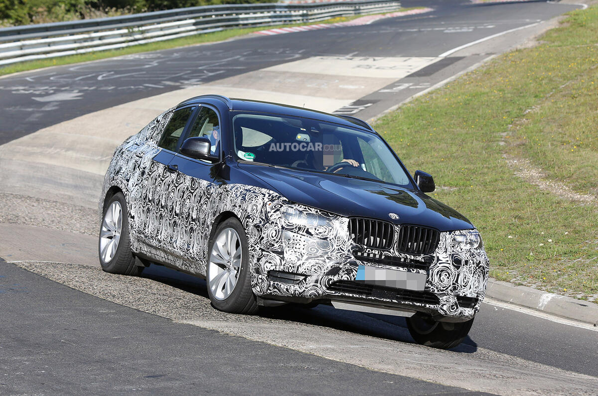 no title BMW X4 - latest spy pictures