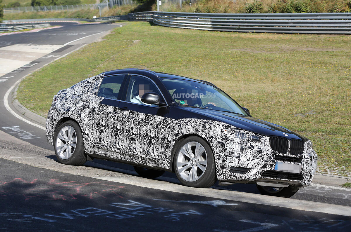 no title BMW X4 - latest spy pictures