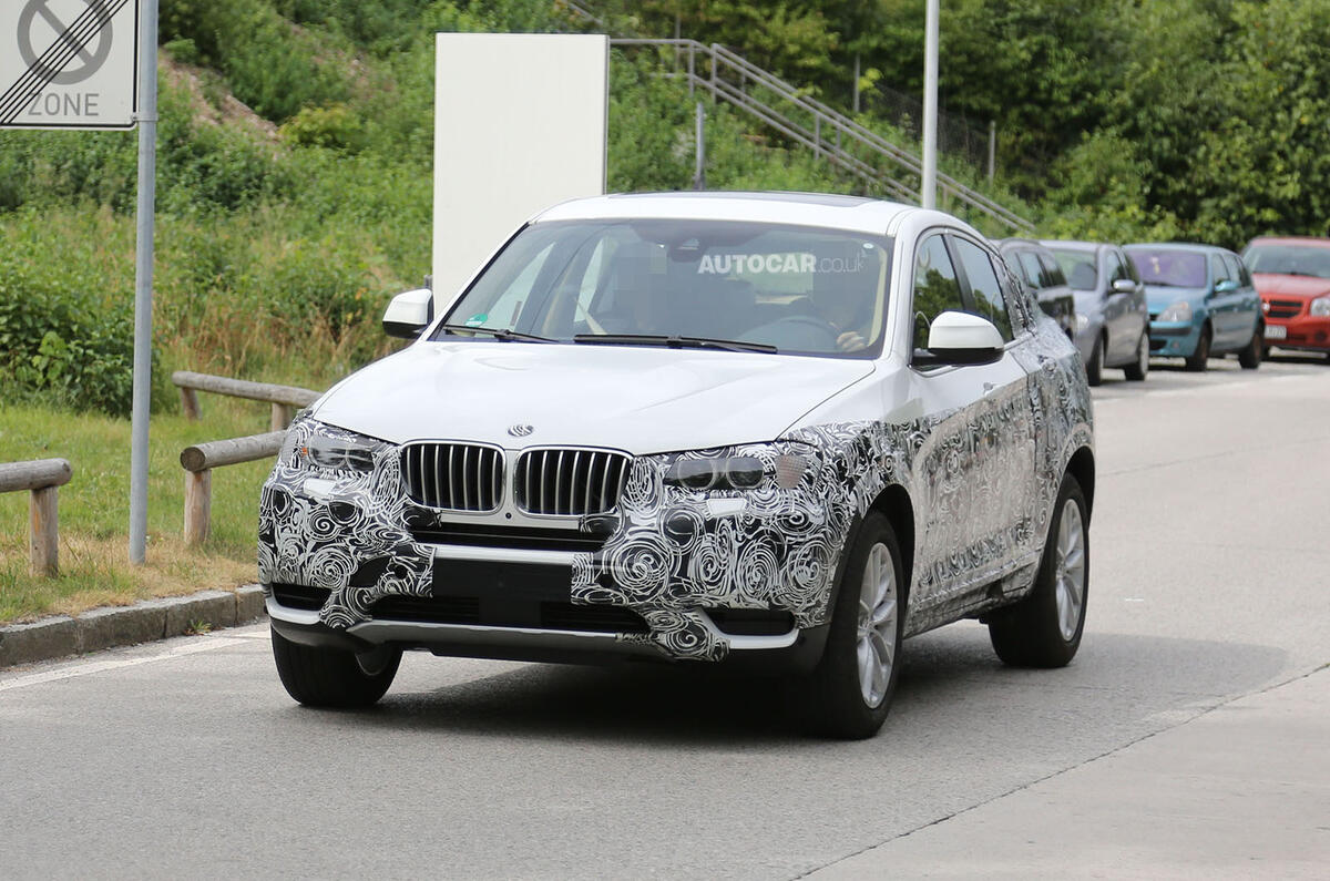 no title BMW X4 - latest spy pictures