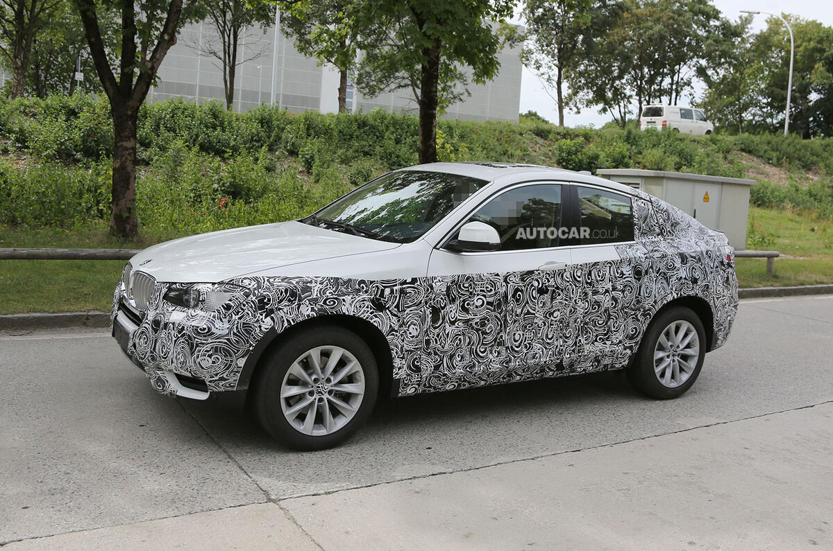 no title BMW X4 - latest spy pictures
