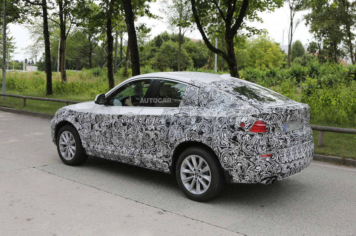 no title BMW X4 - latest spy pictures