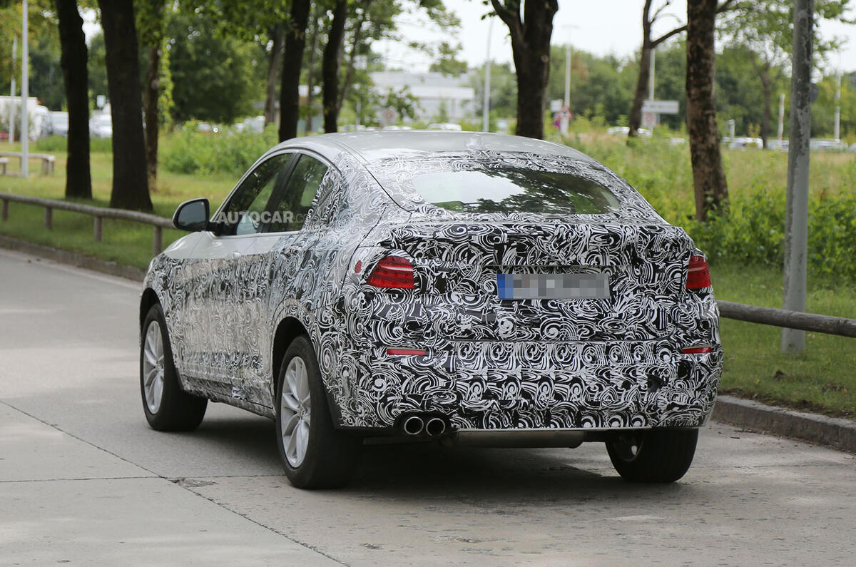 no title BMW X4 - latest spy pictures