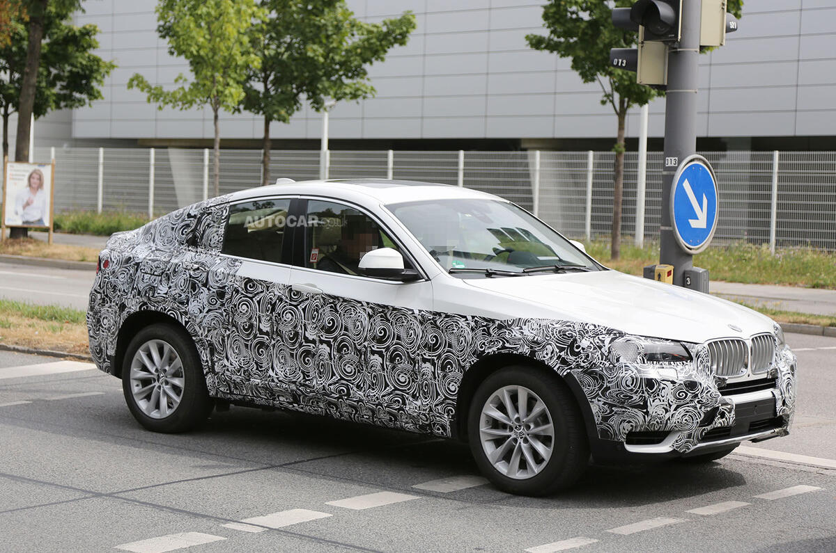 no title BMW X4 - latest spy pictures