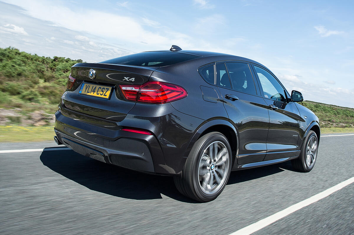 BMW X4 rear