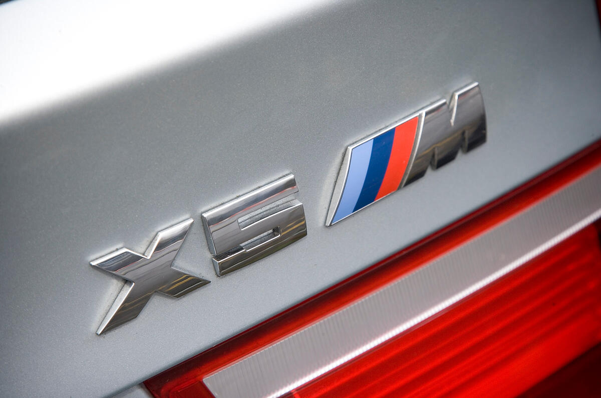 Dynamic package includes sports suspension and 19in alloys for an extra £3k BMW X5 M badging