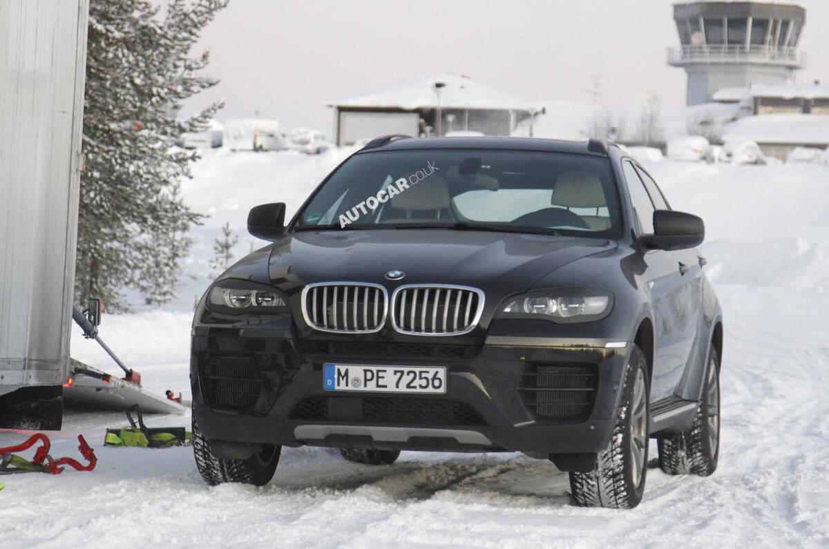 Revised BMW X6 scooped