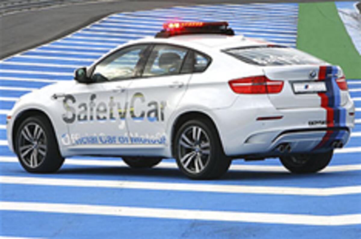 Moto GP fans first to see X6 M 