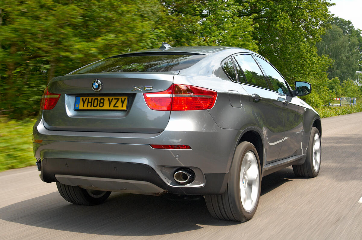 BMW X6 rear quarter