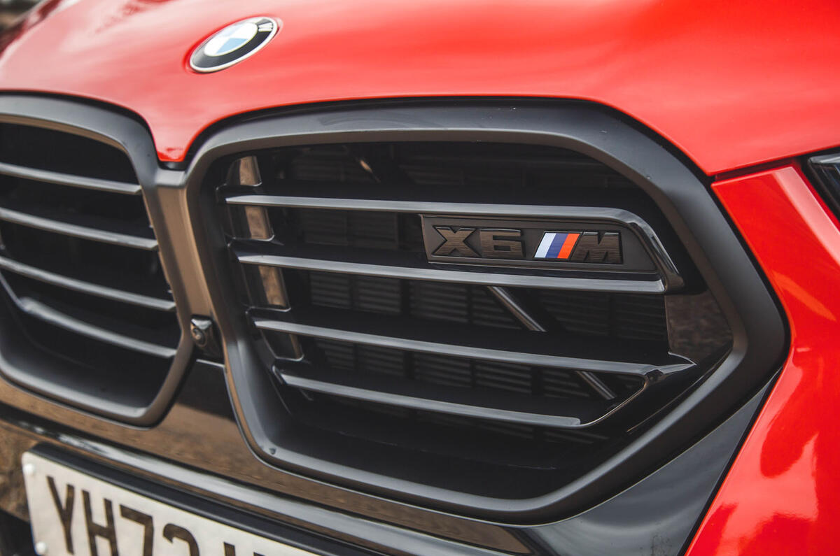 bmw x6m review 2024 04 grill