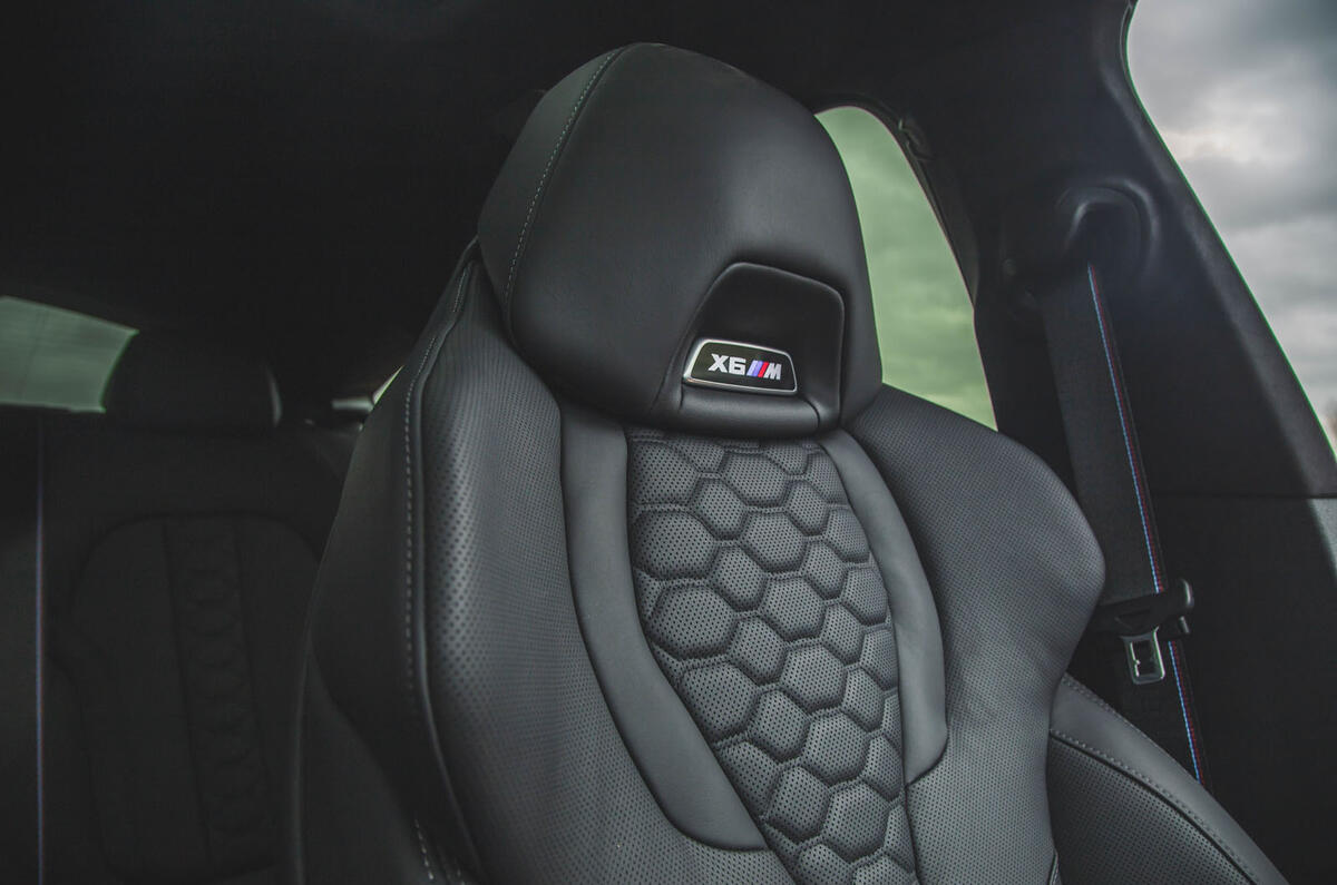 bmw x6m review 2024 18 seats trim