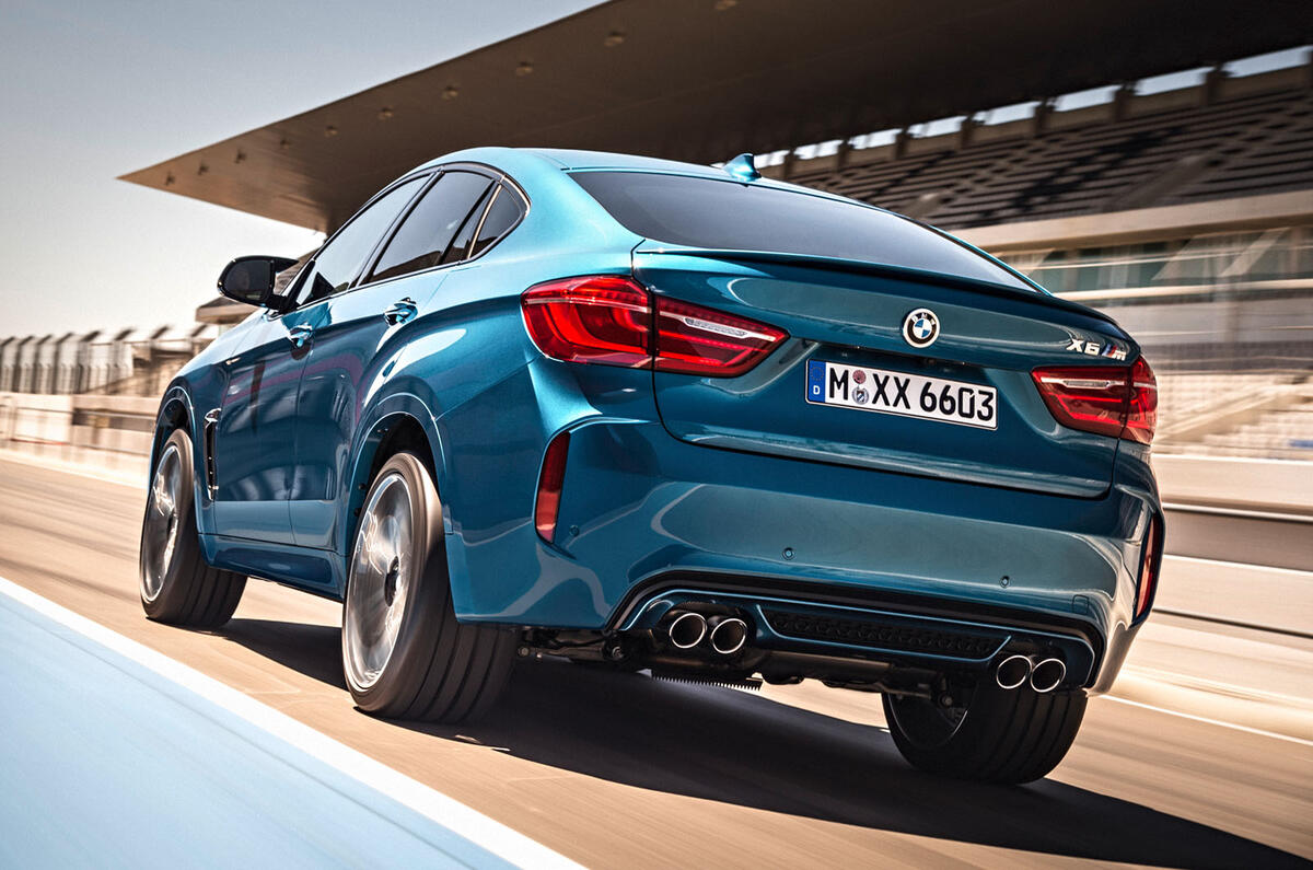 BMW reveals new X5 M and X6 M ahead of LA motor show BMW reveals new X5 M and X6 M ahead of LA motor show