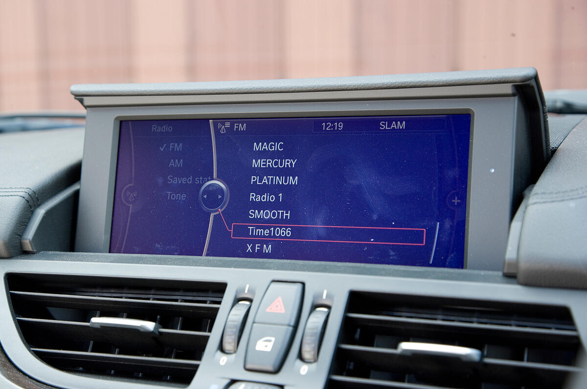 BMW's iDrive infotainment system