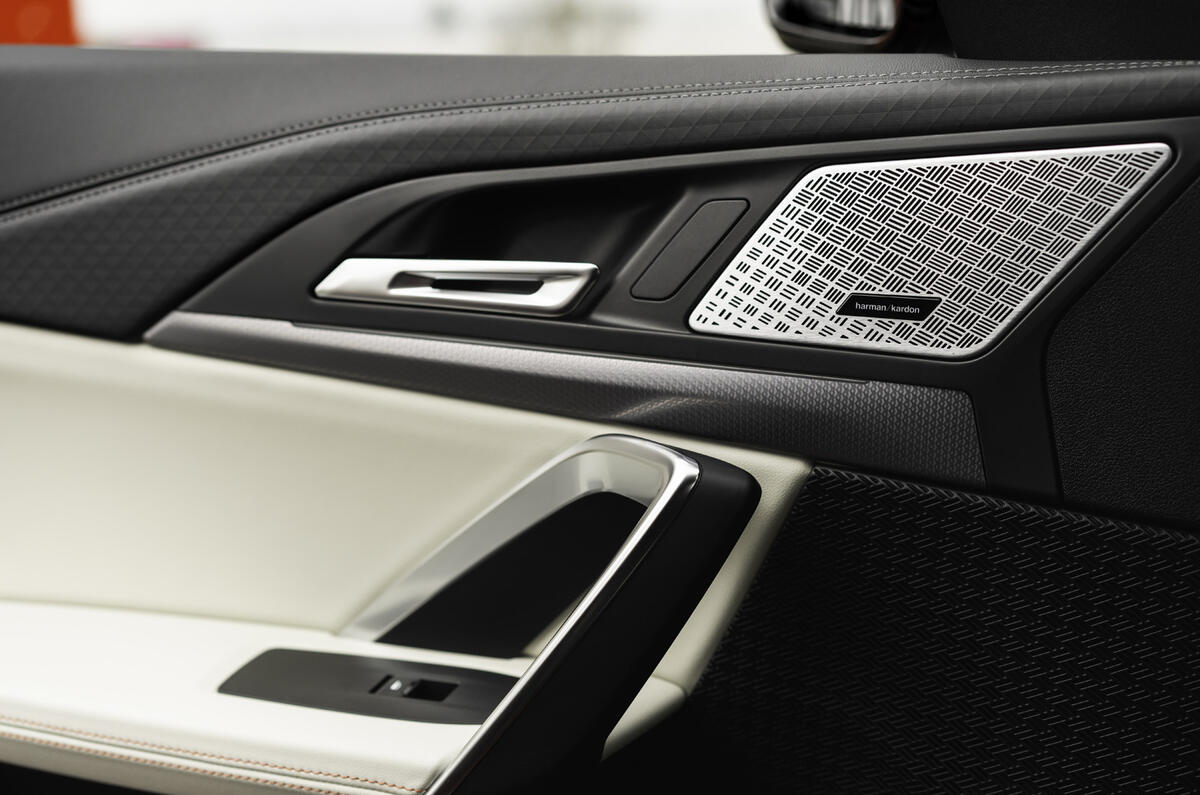 BMW iX2 door fabric BMW iX2 door fabric