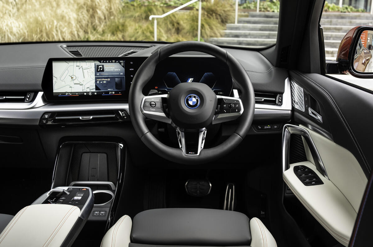 BMW iX2 interior cabin BMW iX2 interior cabin