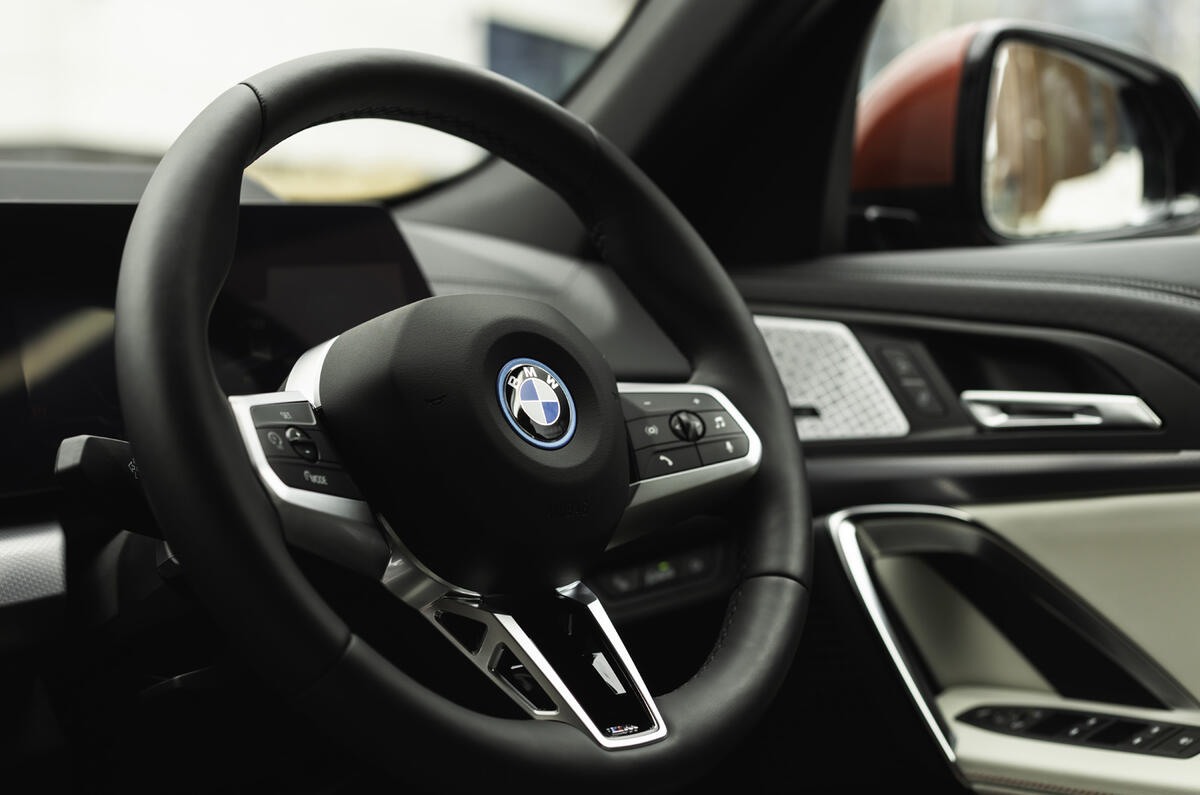 BMW iX2 steering wheel BMW iX2 steering wheel